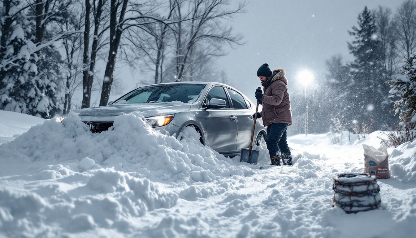 Hiver rigoureux : 5 astuces essentielles pour dégager votre voiture efficacement