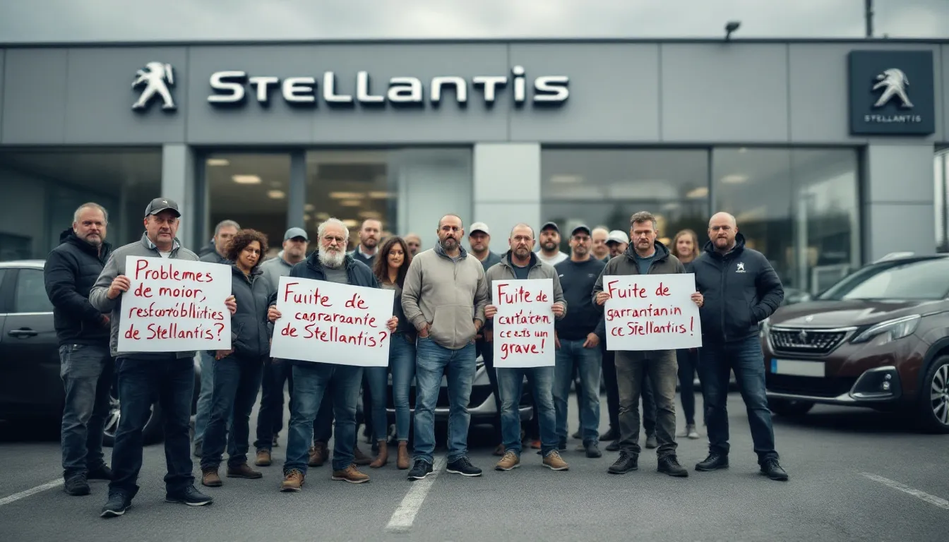 Stellantis sous pression : près de 900 propriétaires attaquent pour des moteurs défectueux.