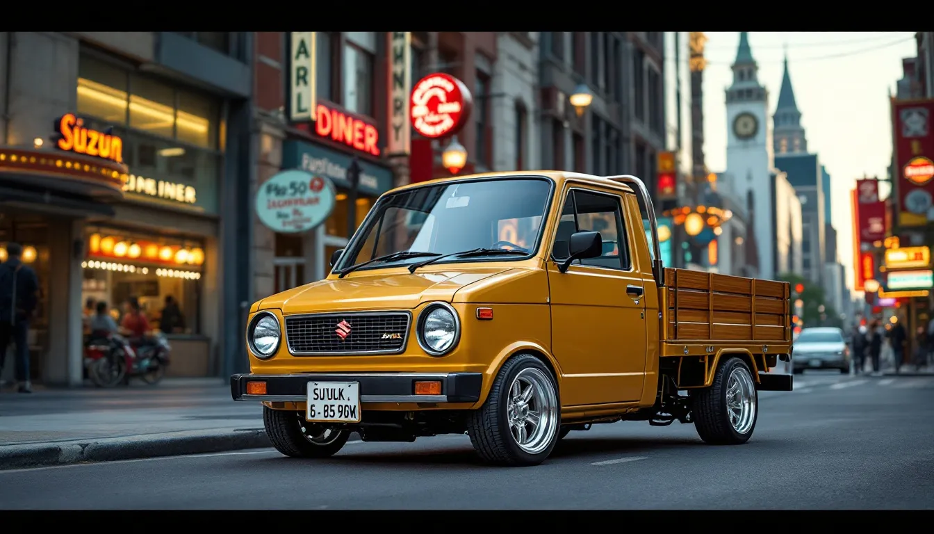 Suzuki Carry Retro : un retour séduisant des véhicules vintage au Japon.