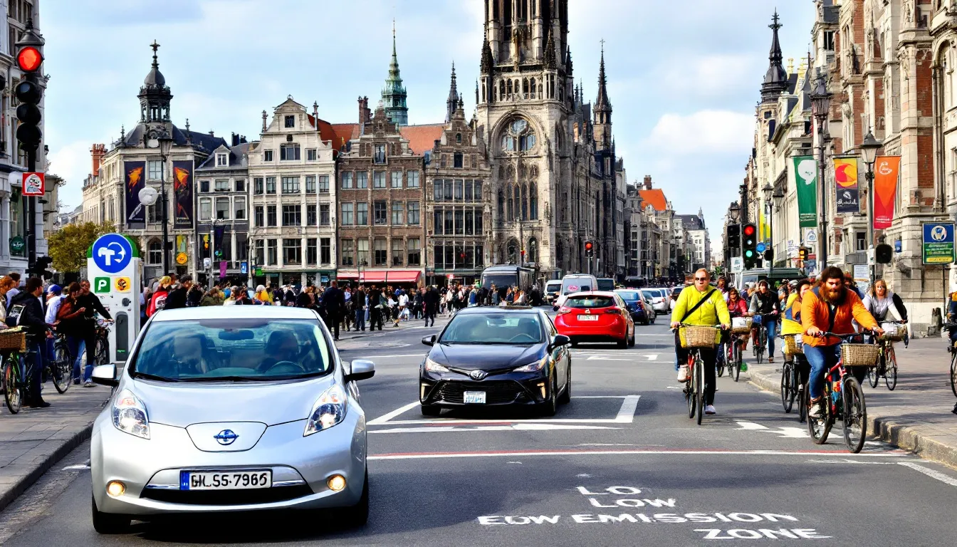 Anvers prend les devants contre la pollution : découvrez l’impact de la zone à faibles émissions.