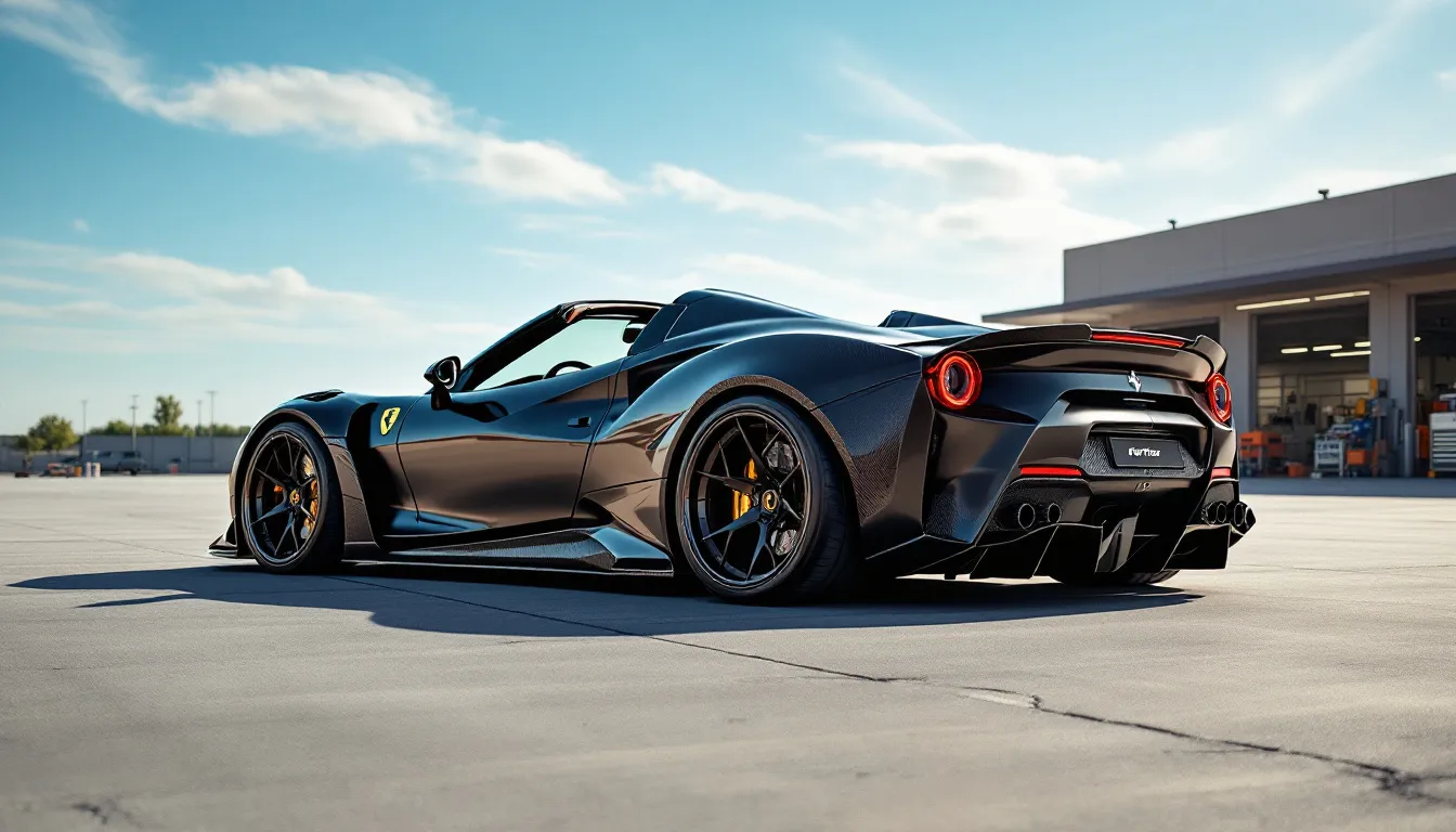 Ferrari SF90 Spider: l’incroyable transformation par Novitec qui révolutionne la performance.