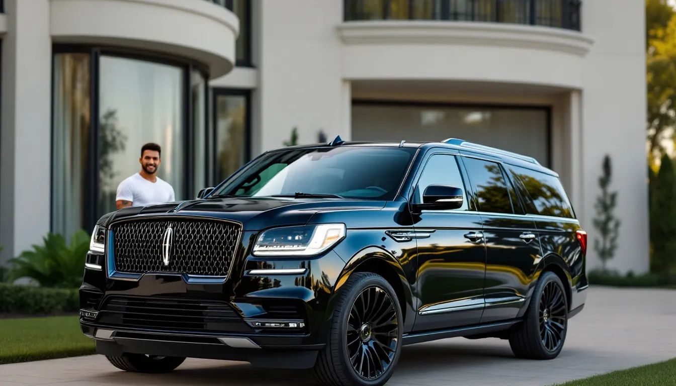 Lincoln Navigator : l’élégance sportive aux côtés de Thierry Henry, un SUV remarquable