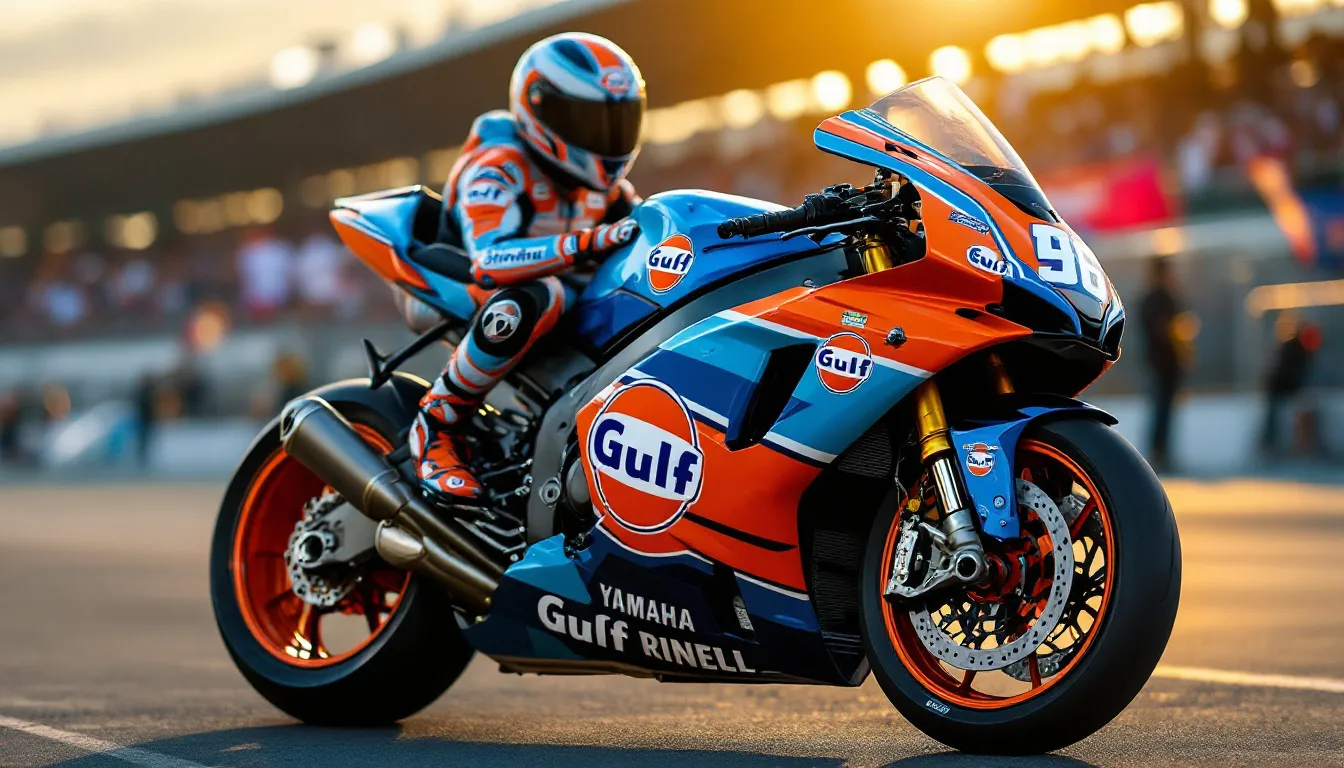 MotoGP : retour des liveries emblématiques avec Gulf Oil !