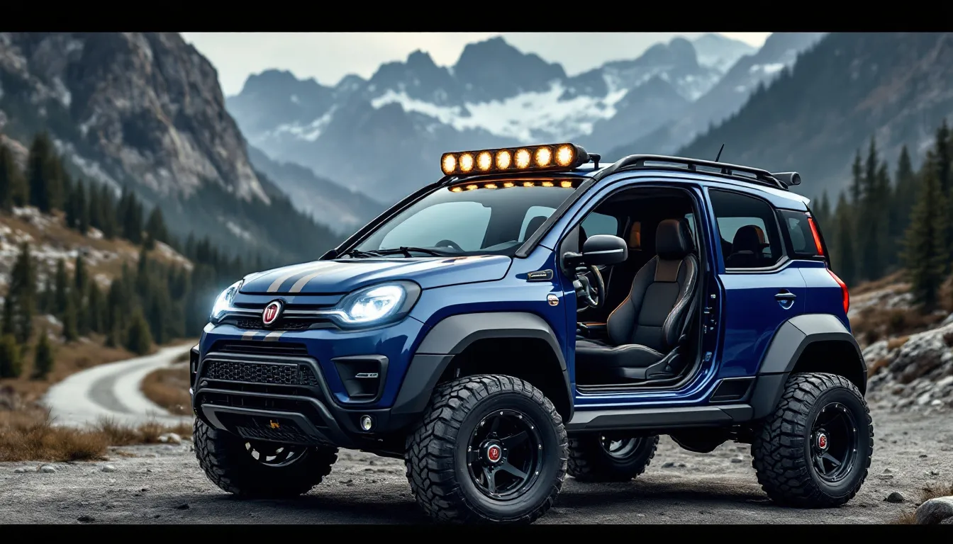 Personnalisation automobile : la FIAT Panda EightyOne, alliance remarquable de luxe et performance