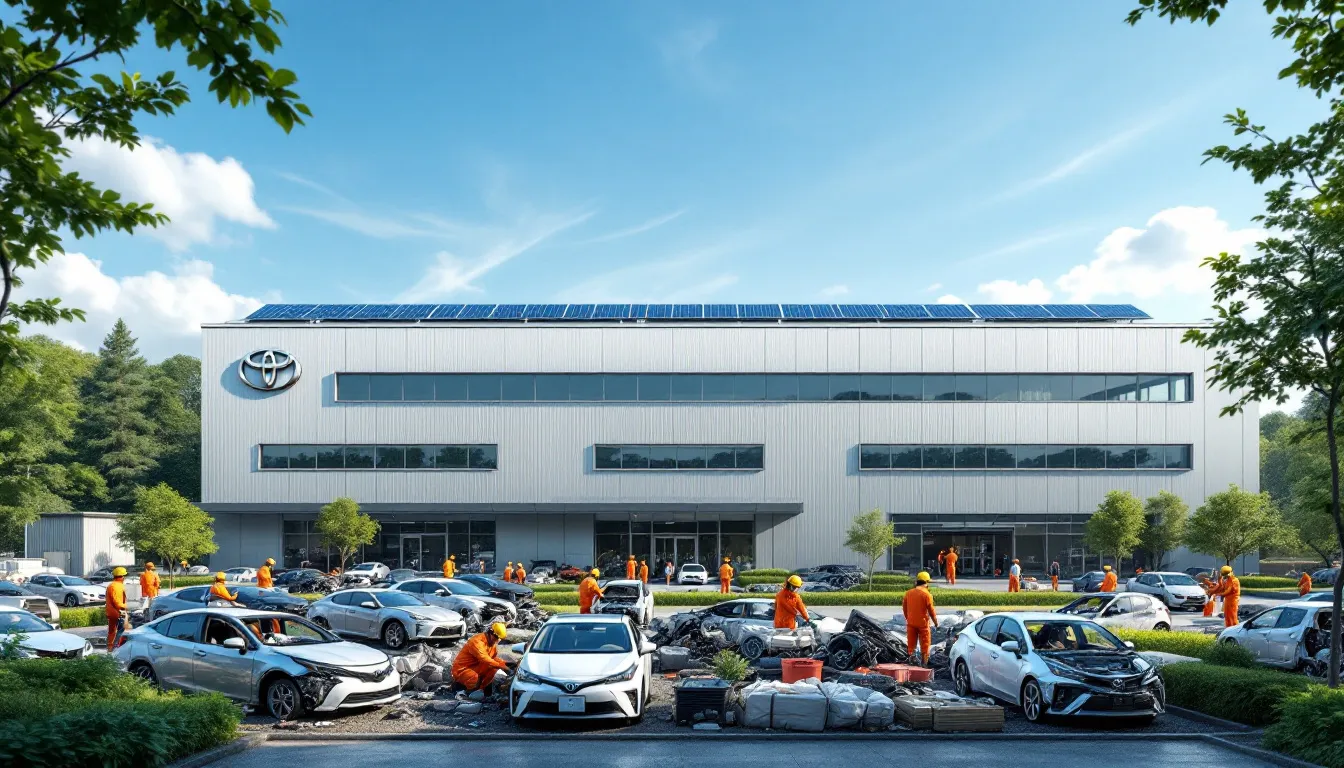 Toyota transforme l’automobile : une Circular Factory révolutionnaire pour un avenir durable.