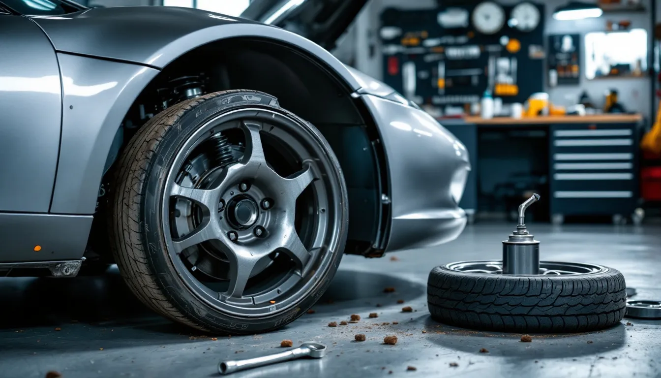 Bruit suspect à la roue avant : un danger imminent pour votre sécurité routière