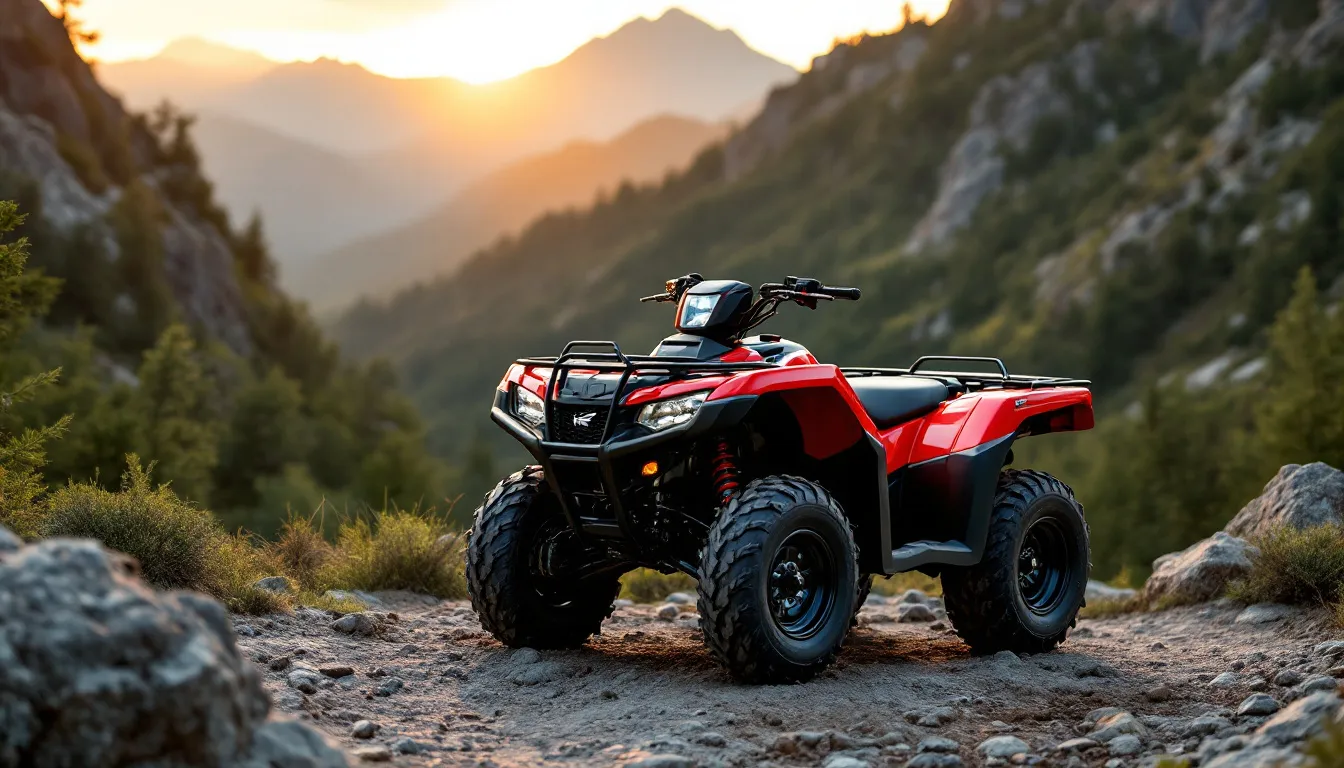 Honda FourTrax : nouveaux modèles polyvalents prêts pour mai 2025