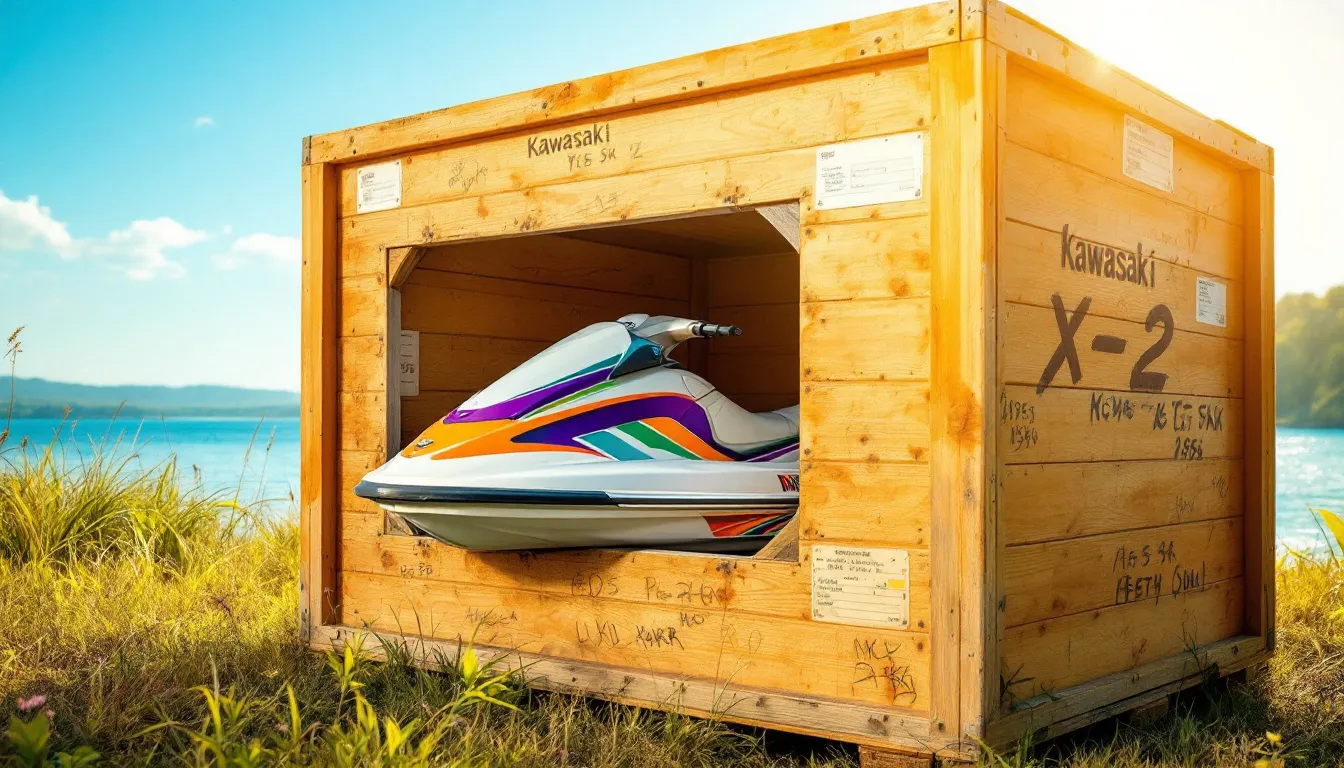 Jet Ski Kawasaki X-2 neuf, rareté des années 90 enfin en vente aujourd’hui