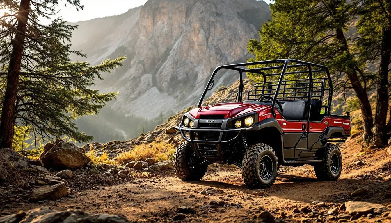 Kawasaki Mule : utilitaire robuste et luxe prêt pour tous usages