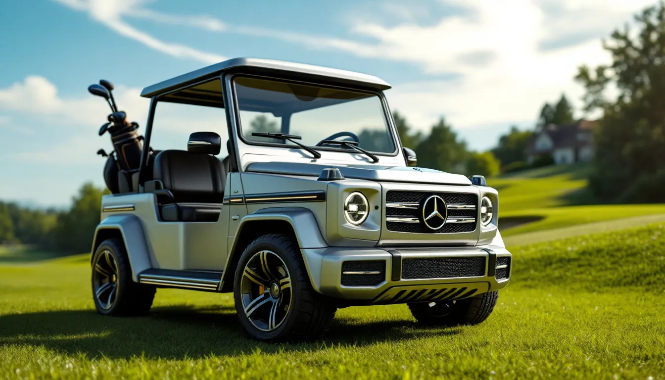 Le Bodo G-Wagon : un golf cart de luxe qui suscite tous les intérêts sur le green