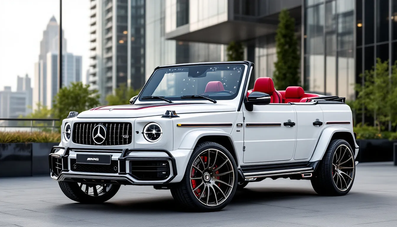 Mercedes Classe G Cabrio Mansory : luxe inédit qui révolutionne les codes actuels