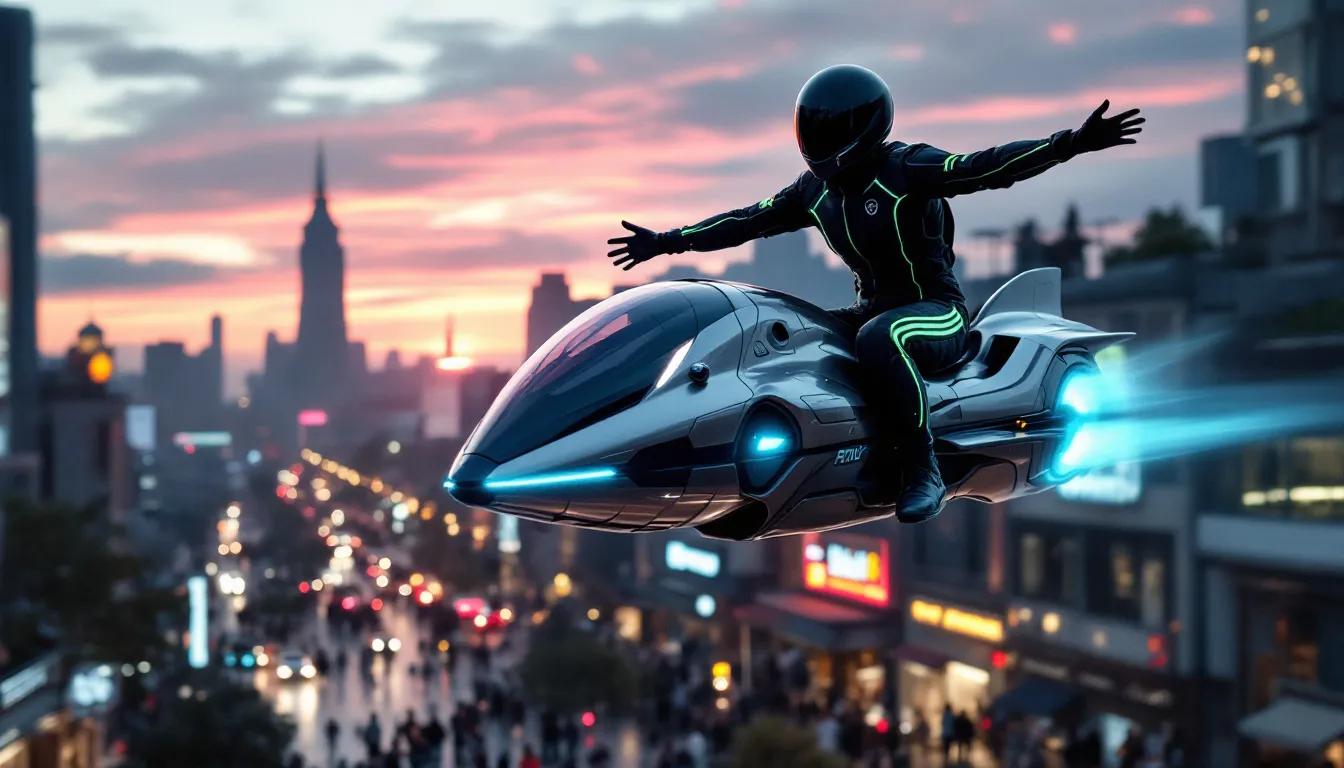 Moto volante inspirée de Star Wars : l’Airbike 2.0 prêt à décoller bientôt