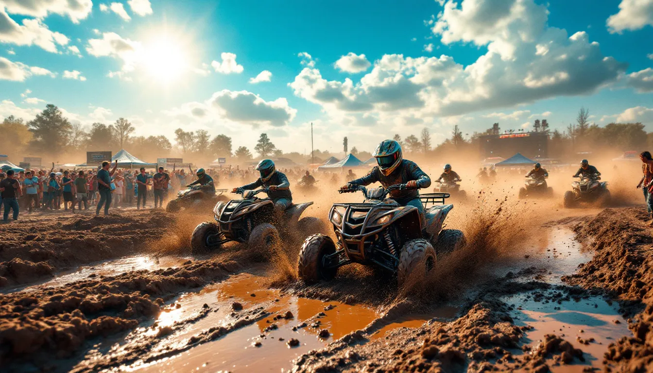Mud Nats : immersion boueuse et défis extrêmes au Texas ce printemps
