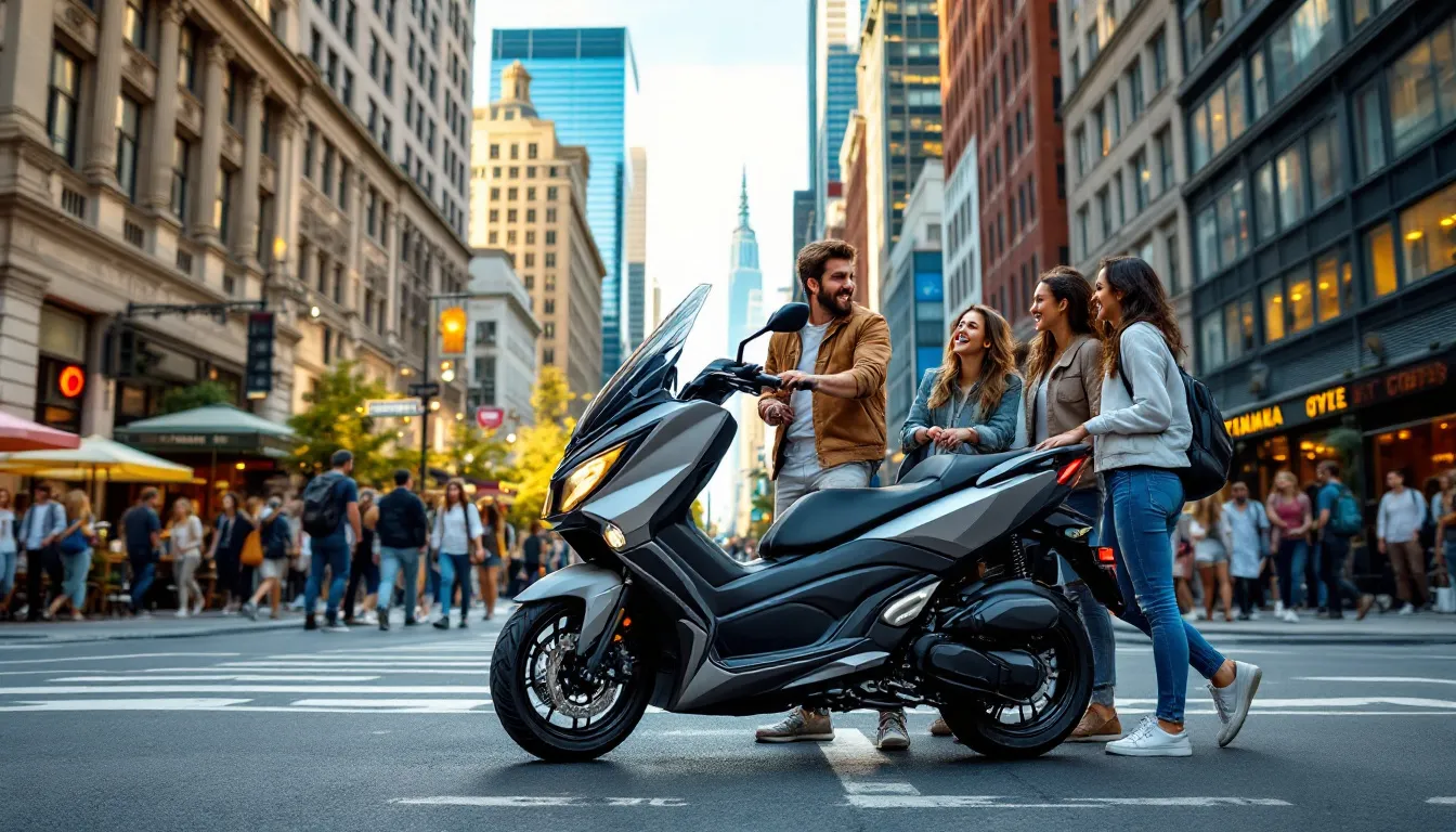 Yamaha NMAX 125 Tech MAX : scooter primé pour villes surchargées