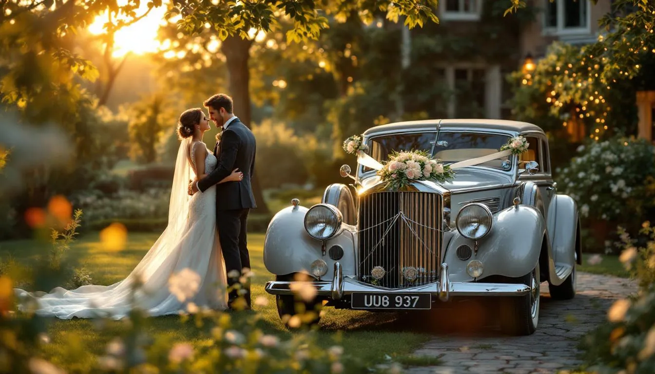 Voiture de mariage : l’élégance qui sublime votre grand jour à venir