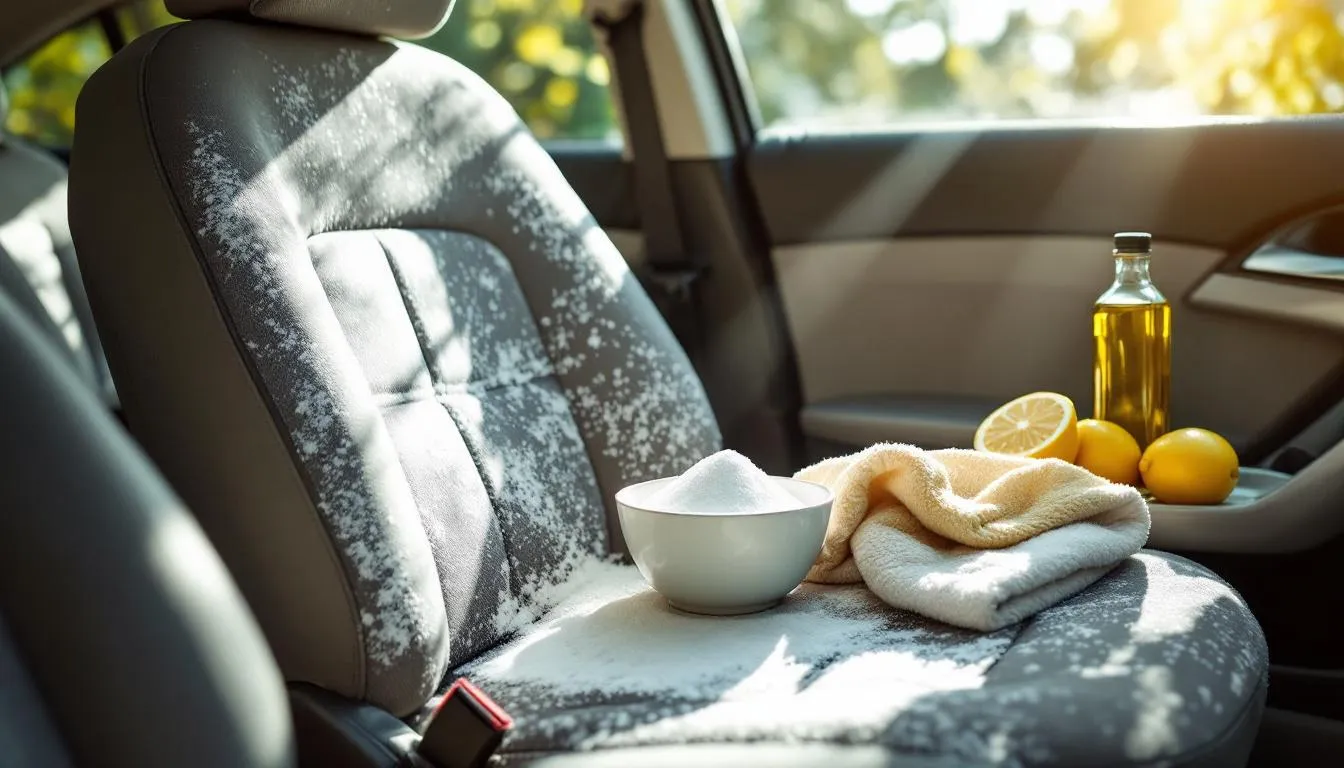 Comment nettoyer les sièges de voiture naturellement sans abîmer le cuir ?