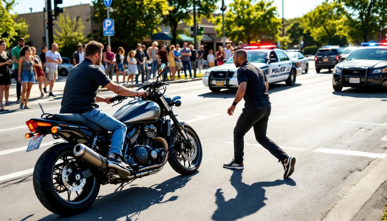 Fuite à moto : l’erreur qui peut briser votre liberté en un instant