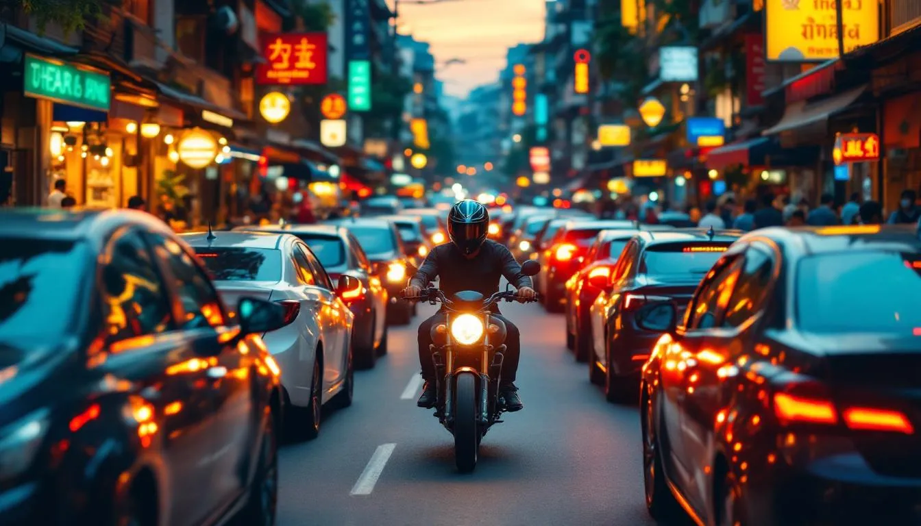 Gagner du temps en moto : le secret révélé par la Thaïlande