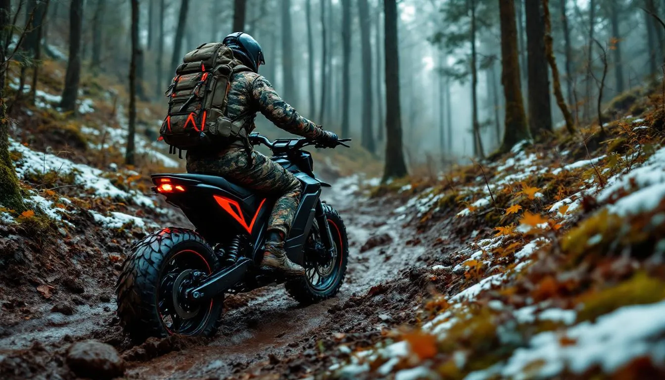 Chasse et moto électrique : le combo gagnant ?