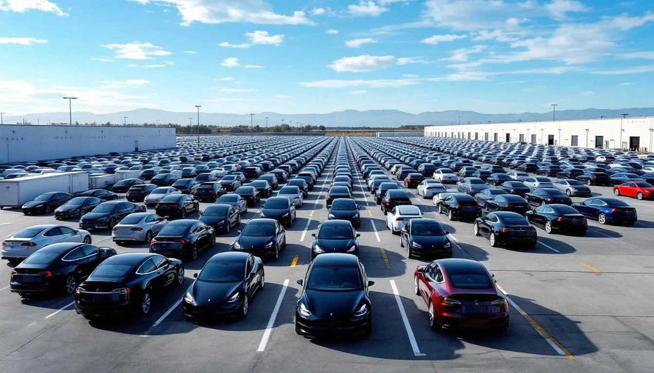Tesla : 50 000 voitures en stock, la fin de la demande ?