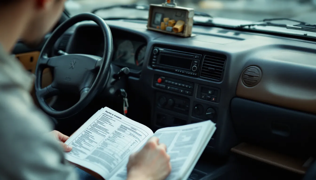Code autoradio Peugeot perdu : le guide pour le retrouver