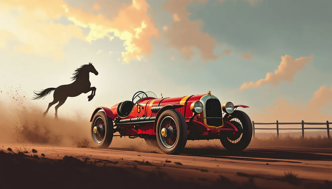 L&rsquo;origine de Ferrari : la course avant le luxe