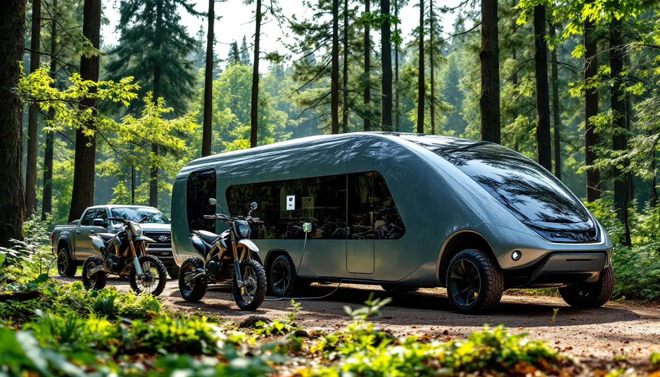 PowerSled : La Remorque Qui Recharge Votre Moto Électrique