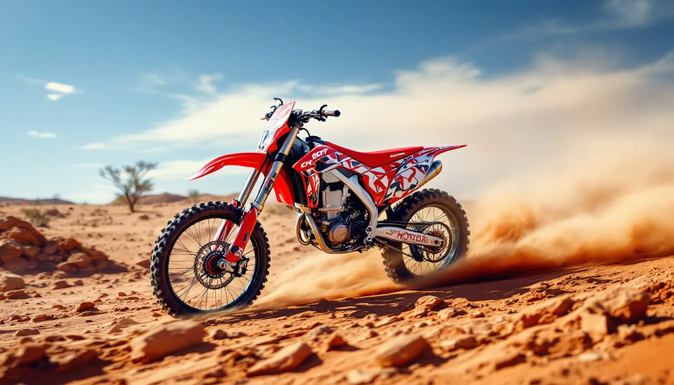 Honda CRF450RX Finke : une affaire en or à l’étranger